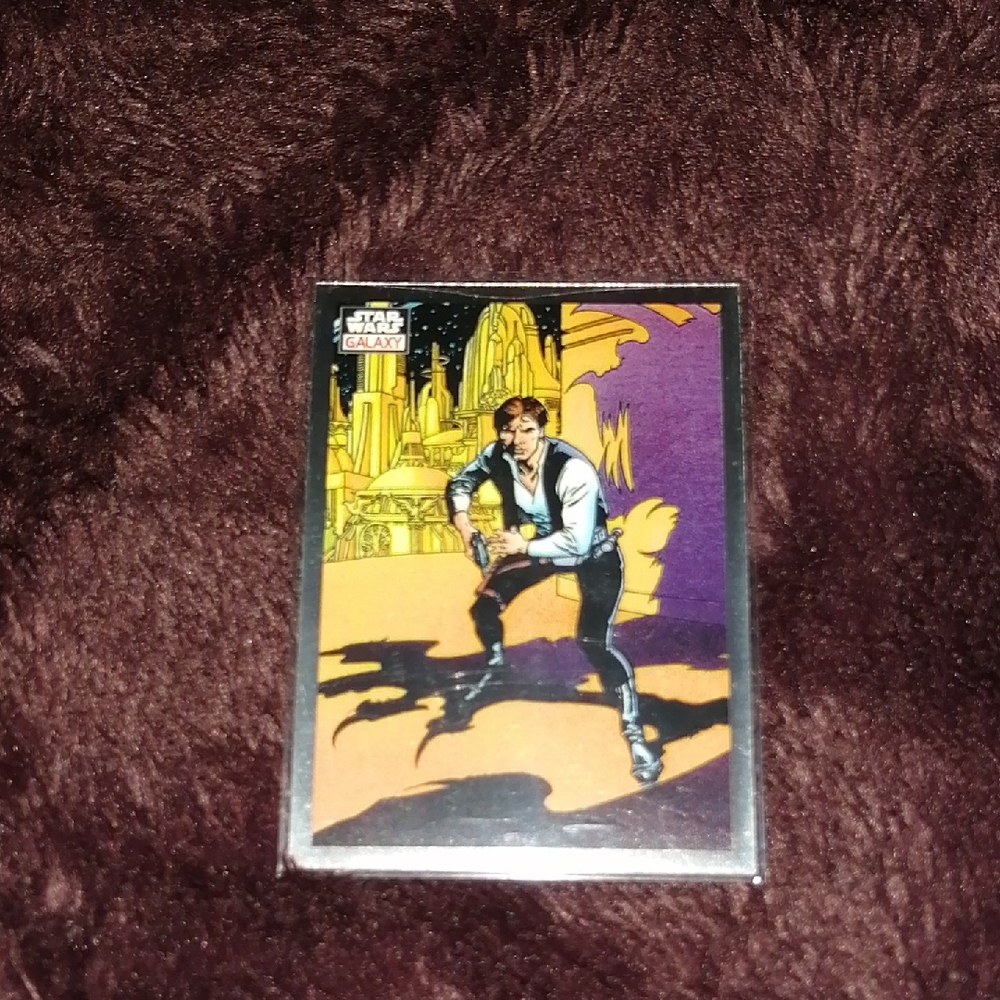 2$ Add On⭐2023 Topps Star Wars Galaxy Chrome Base Han Solo Draws! Card
